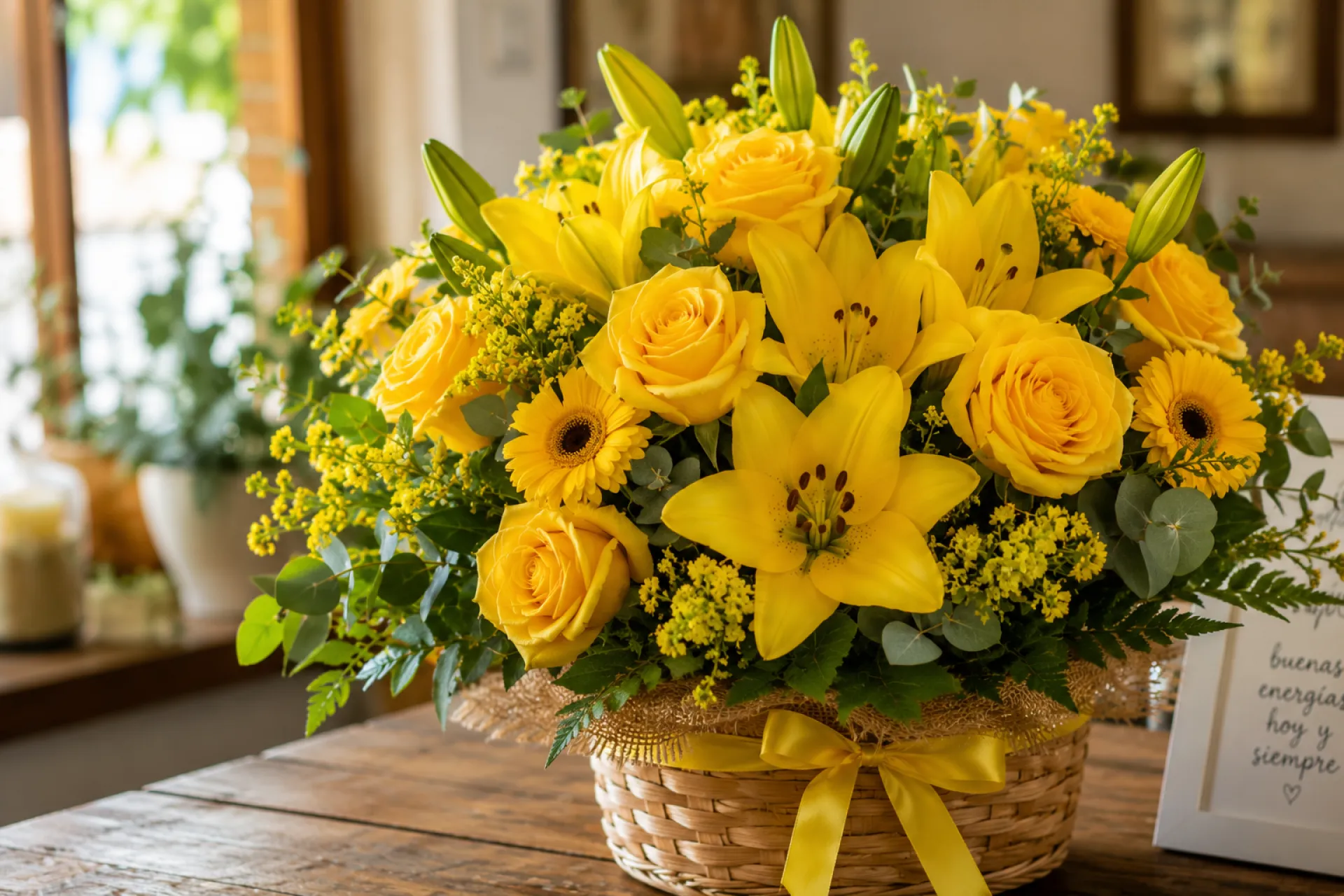 Flores Amarillas inspiradas en el 21 de Septiembre